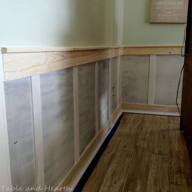 Need a little "oomph" in your space? This DIY Board and Batten Wainscoting is simple to achieve and instantly brings warmth and interest to any space!