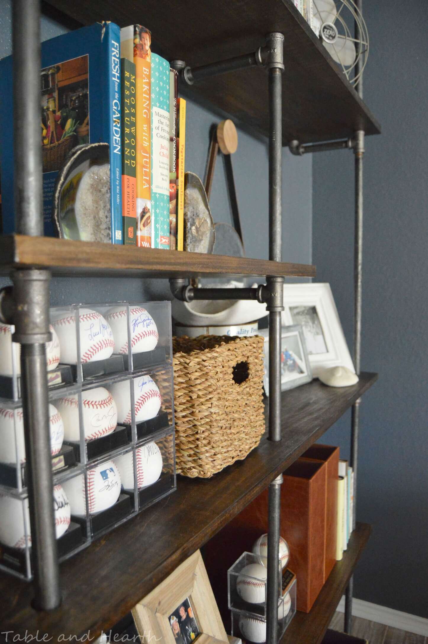 Industrial Retail Pipe Shelf, Industrial Storage Shelves