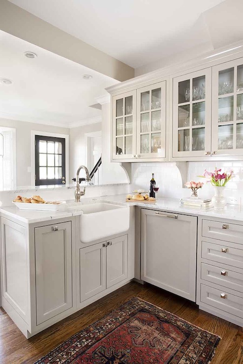 light gray kitchens kitchen cabinets bright gorgeous terracotta tableandhearth build table