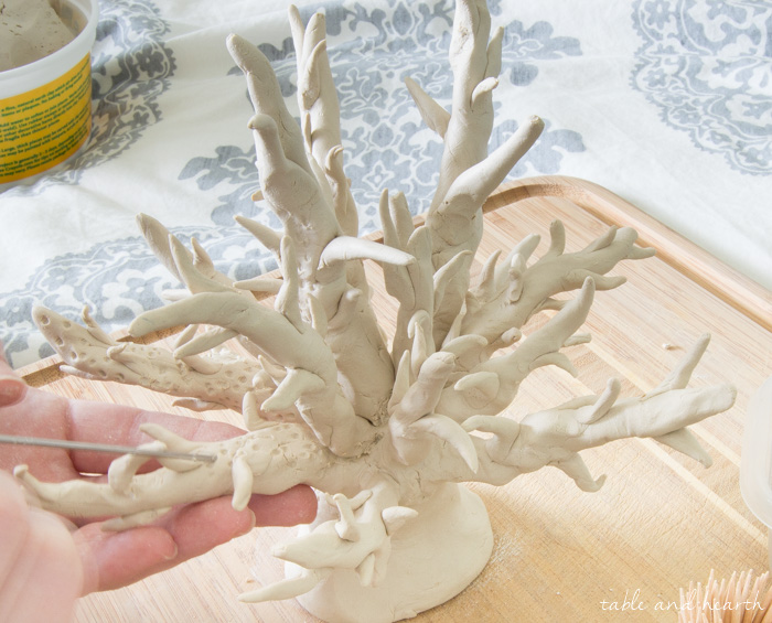 Faux Branch Coral Sculpture