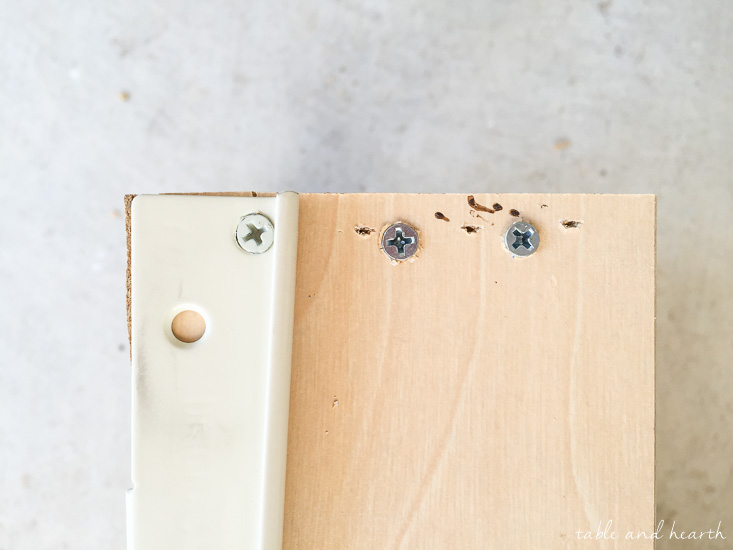 How to Fix Broken Drawer Fronts - An easy and strong way to fix those cracked or broken drawer fronts!