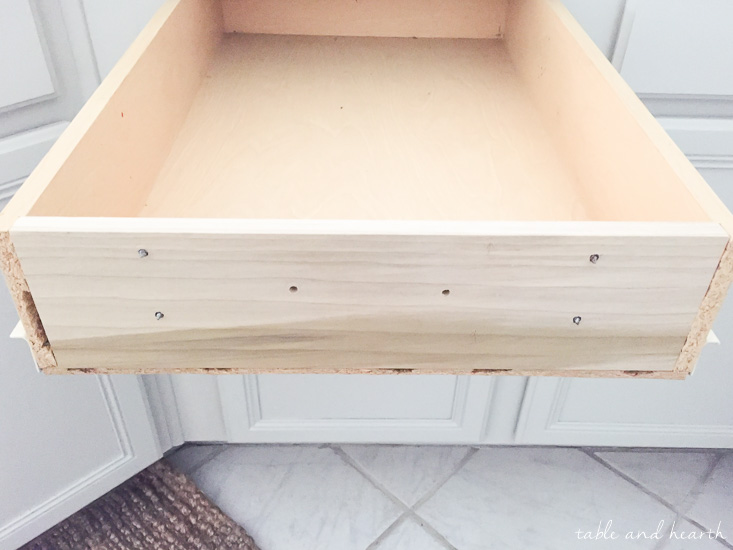 How to Fix Broken Drawer Fronts - An easy and strong way to fix those cracked or broken drawer fronts!