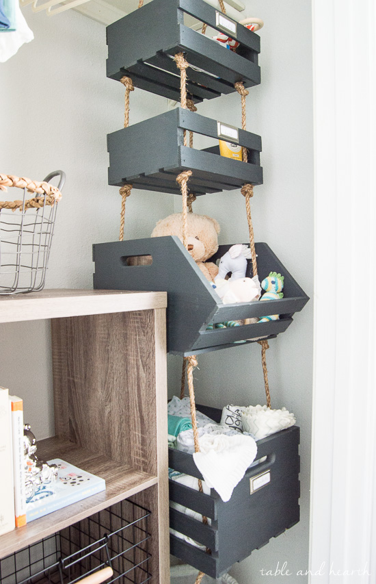 hanging shelf storage  Creative Ways To Use Hanging Storage In