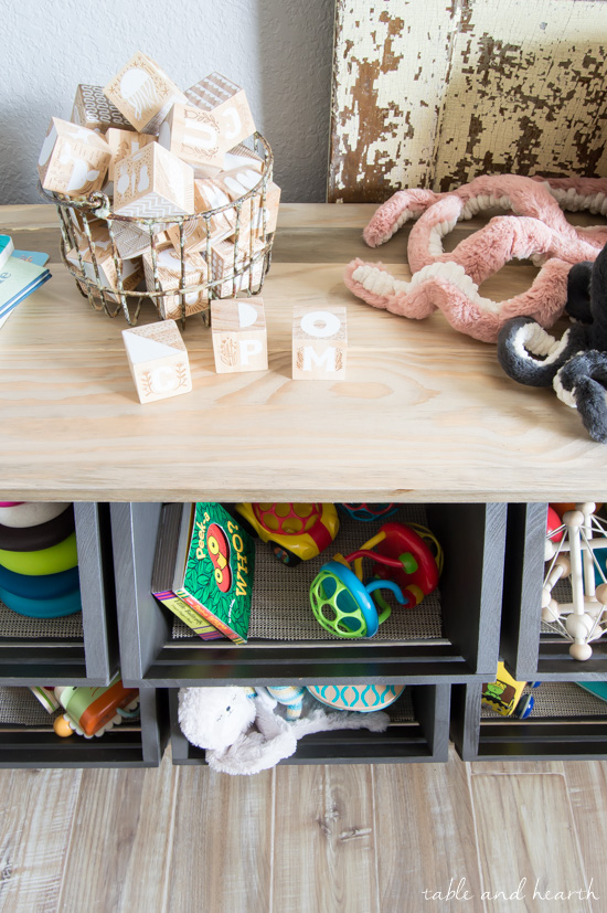 Play Around Toy Box Table