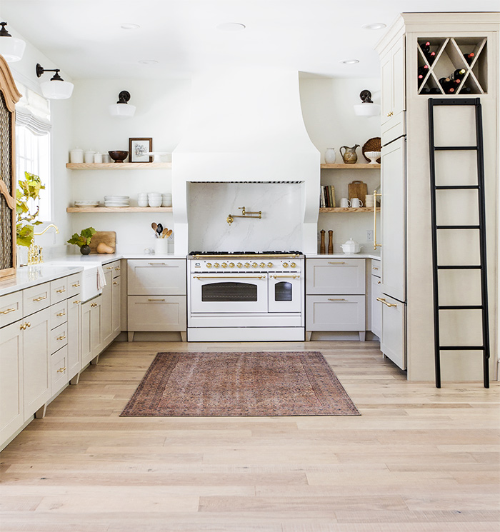 New Vinyl Plank Flooring (Over Tile!) - Table and Hearth